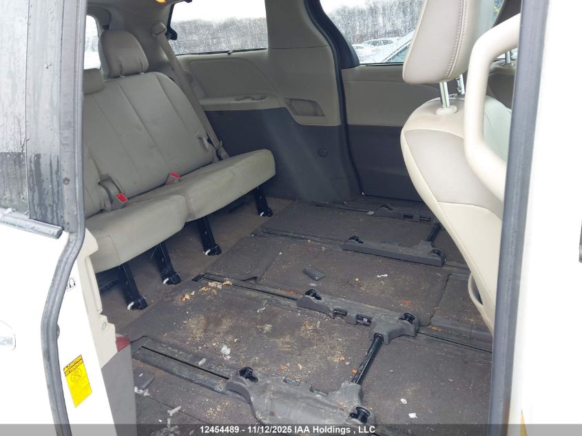 2013 Toyota Sienna Xle 7 Passenger VIN: 5TDDK3DC0DS051163 Lot: 12454489