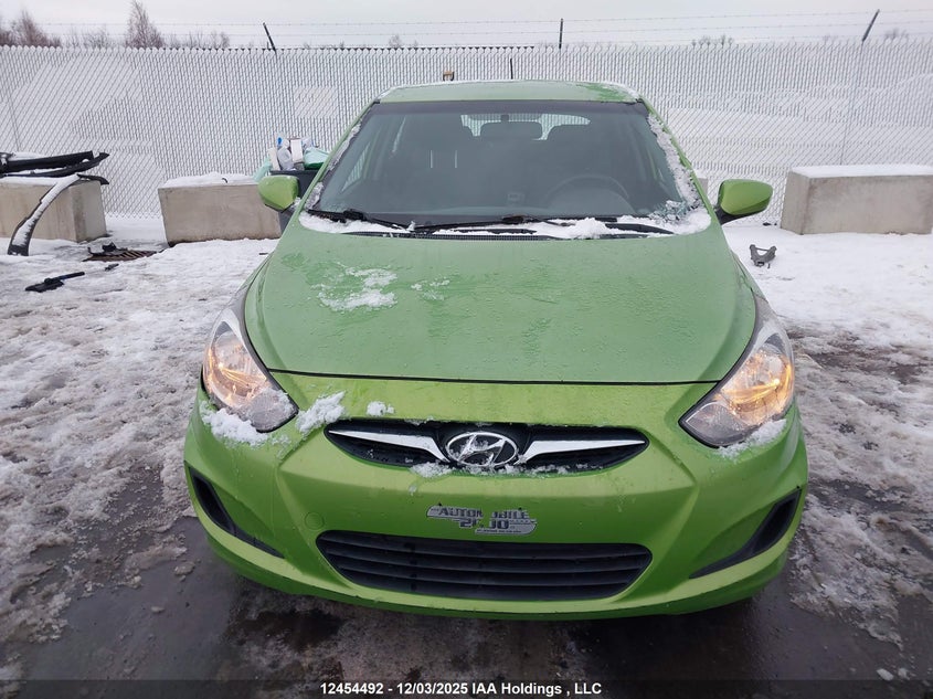KMHCT5AE7CU056313 2012 HYUNDAI ACCENT photo no. 12