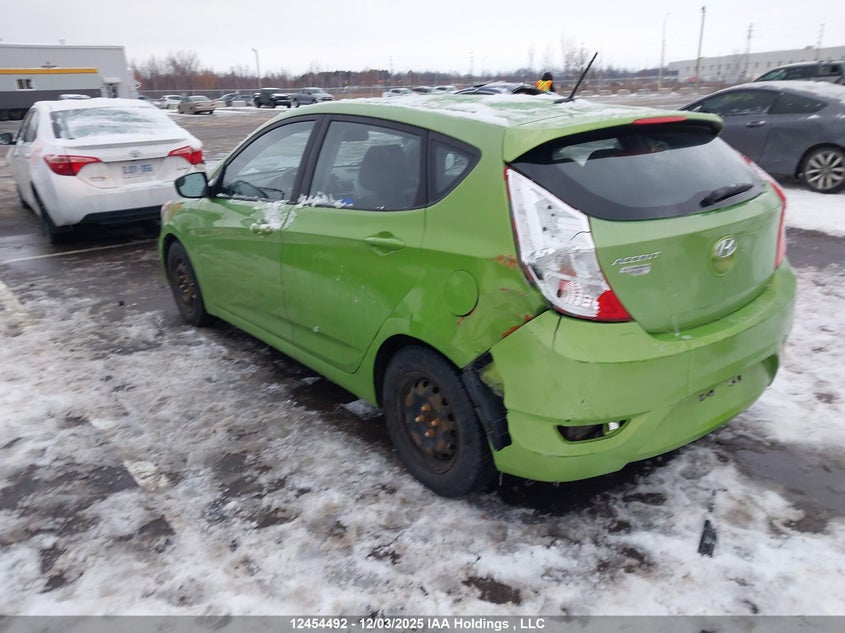 KMHCT5AE7CU056313 2012 HYUNDAI ACCENT photo no. 3