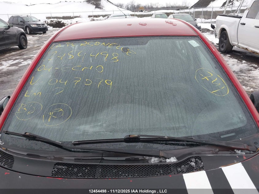 2004 Toyota Echo VIN: JTDKT123440047079 Lot: 12454498