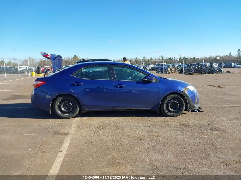 2014 Toyota Corolla L/Le/Le Pls/Prm/S/S Pls VIN: 2T1BURHE7EC224719 Lot: 12454506