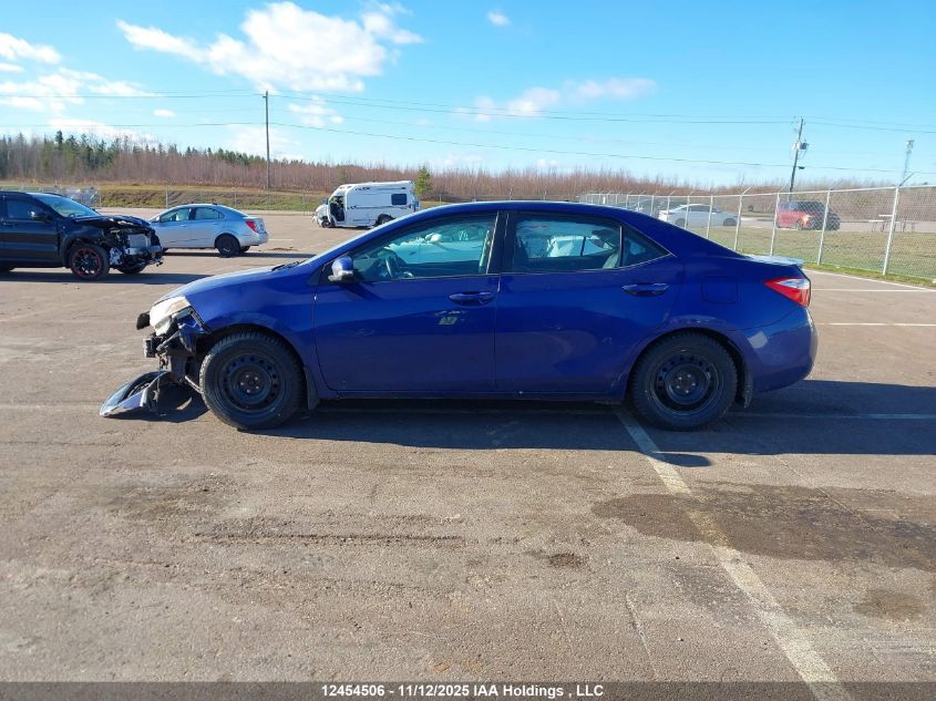 2014 Toyota Corolla L/Le/Le Pls/Prm/S/S Pls VIN: 2T1BURHE7EC224719 Lot: 12454506