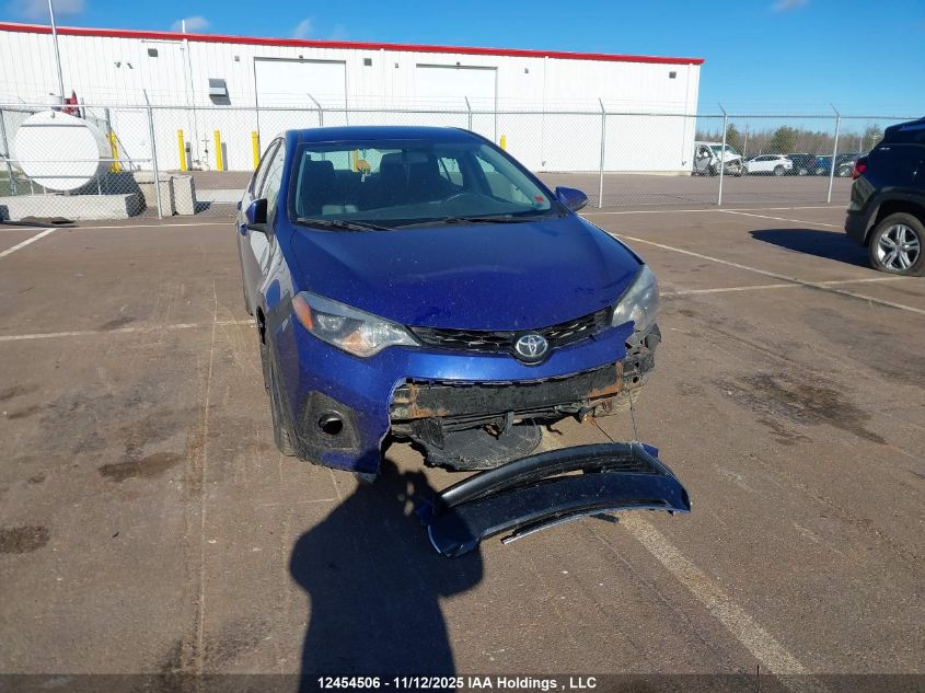 2014 Toyota Corolla L/Le/Le Pls/Prm/S/S Pls VIN: 2T1BURHE7EC224719 Lot: 12454506