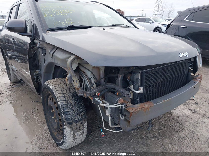 2014 Jeep Compass Sport/North VIN: 1C4NJCAA6ED748344 Lot: 12454507