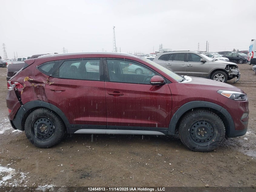 2018 Hyundai Tucson Limited/Sport And Eco/Se VIN: KM8J3CA40JU646661 Lot: 12454513