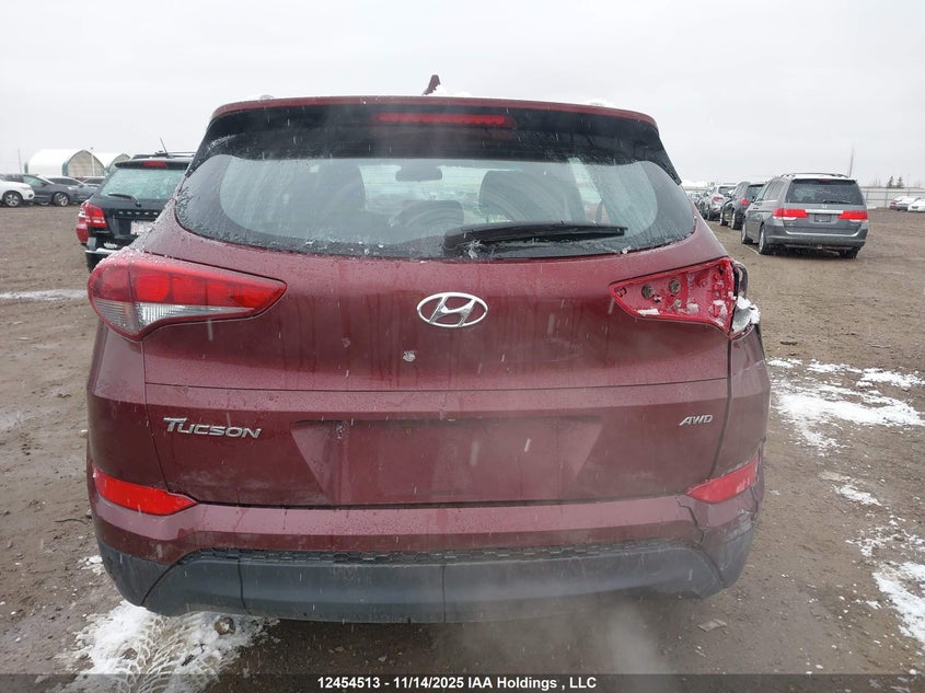 2018 Hyundai Tucson Limited/Sport And Eco/Se VIN: KM8J3CA40JU646661 Lot: 12454513