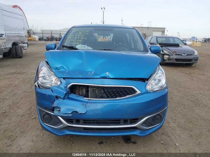 2019 Mitsubishi Mirage Es/Es Limited VIN: ML32A3HJ6KH005456 Lot: 12454516