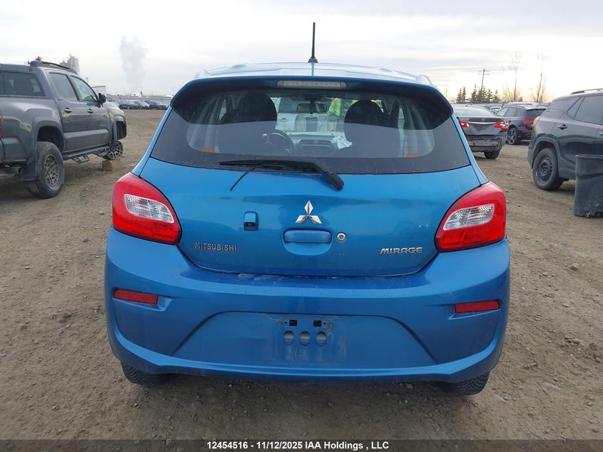 2019 Mitsubishi Mirage Es/Es Limited VIN: ML32A3HJ6KH005456 Lot: 12454516
