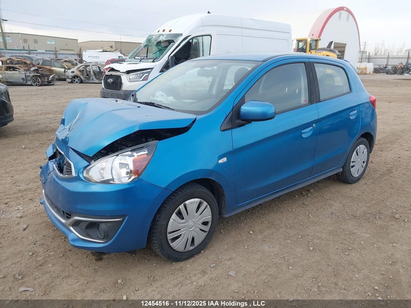 ML32A3HJ6KH005456 2019 MITSUBISHI MIRAGE photo no. 2