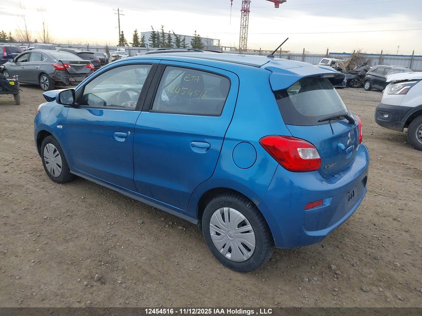 ML32A3HJ6KH005456 2019 MITSUBISHI MIRAGE photo no. 3