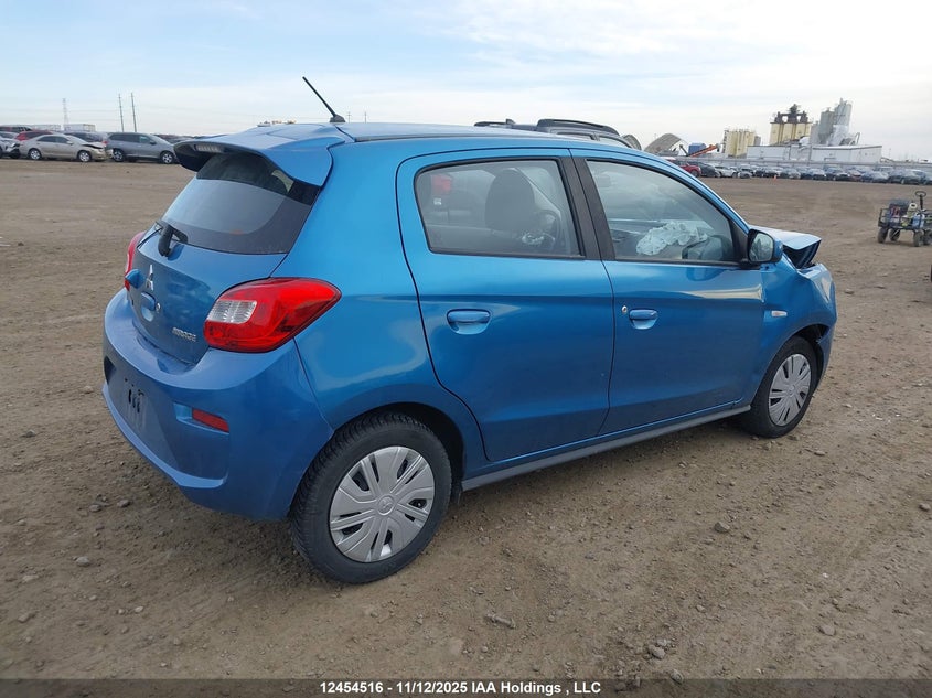 ML32A3HJ6KH005456 2019 MITSUBISHI MIRAGE photo no. 4