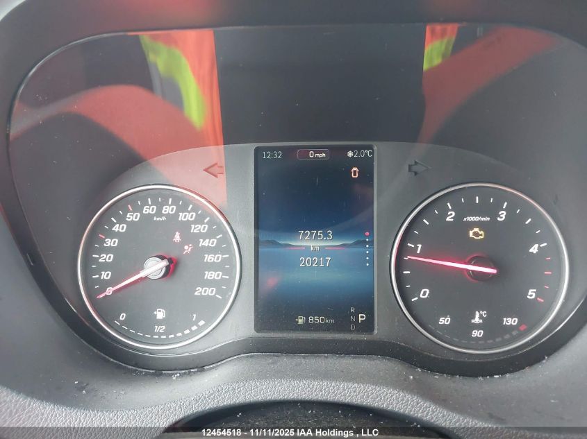 2025 Mercedes-Benz Sprinter 2500 VIN: W1Y4KCHY1SP813893 Lot: 12454518