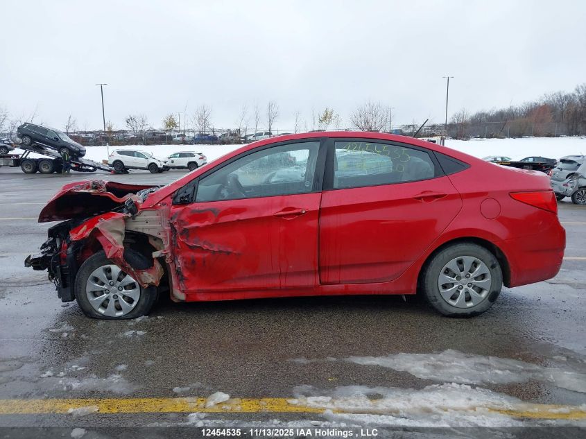 2016 Hyundai Accent Le VIN: KMHCT4AE6GU067920 Lot: 12454535
