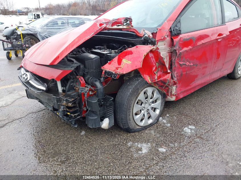 2016 Hyundai Accent Le VIN: KMHCT4AE6GU067920 Lot: 12454535