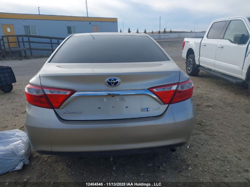 2015 Toyota Camry Hybrid Le VIN: 4T1BD1FK5FU161551 Lot: 12454545