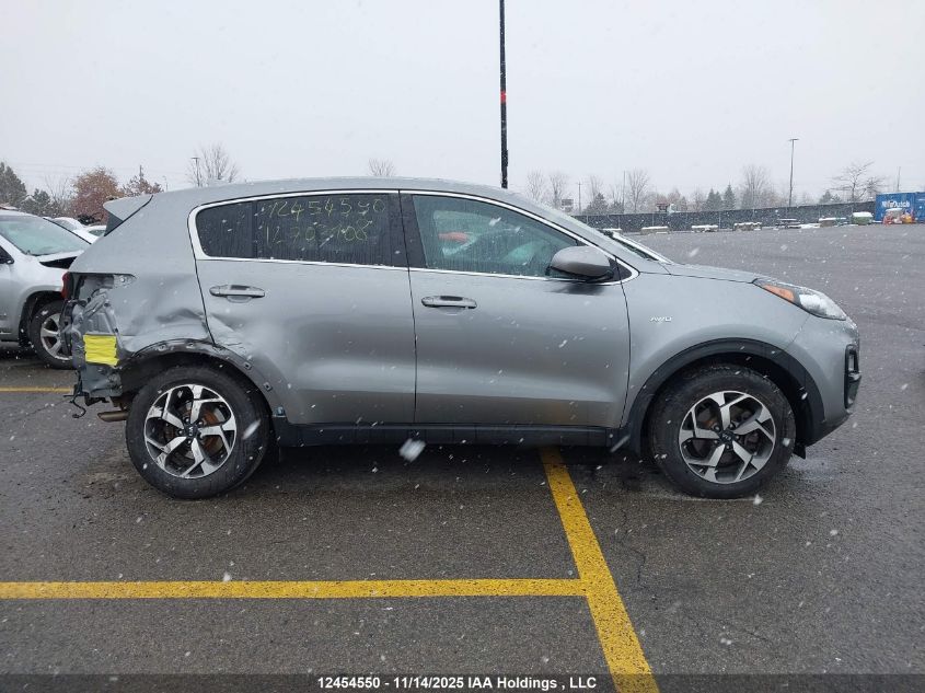 2020 Kia Sportage Lx/Lx Anniversary/Lx S VIN: KNDPMCAC4L7703108 Lot: 12454550