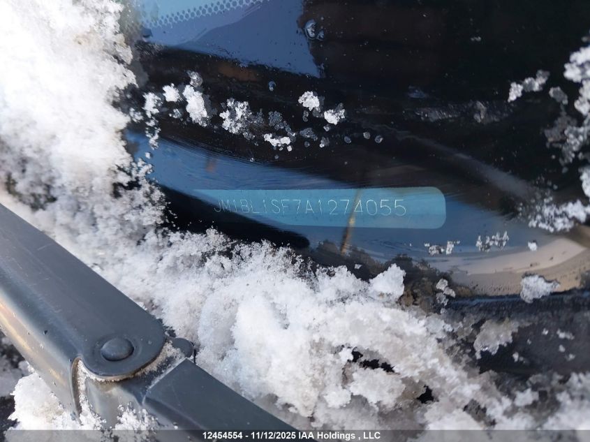 2010 Mazda 3 I VIN: JM1BL1SF7A1274055 Lot: 12454554