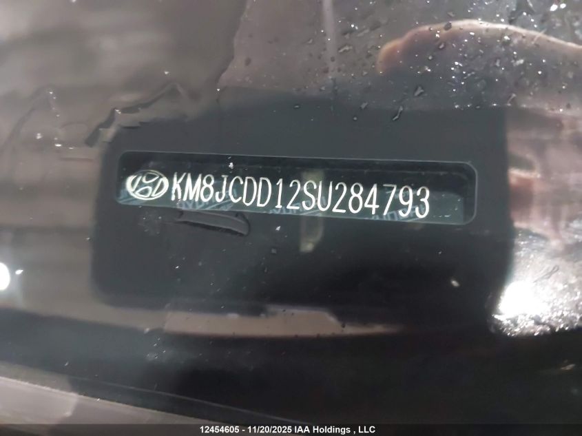 2025 Hyundai Tucson Sel Convenience VIN: KM8JCDD12SU284793 Lot: 12454605