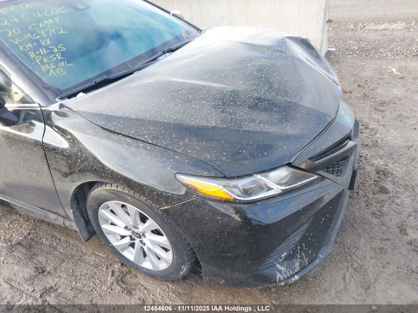 2020 Toyota Camry Se/Se Night Shade VIN: 4T1G11AK4LU968712 Lot: 12454606