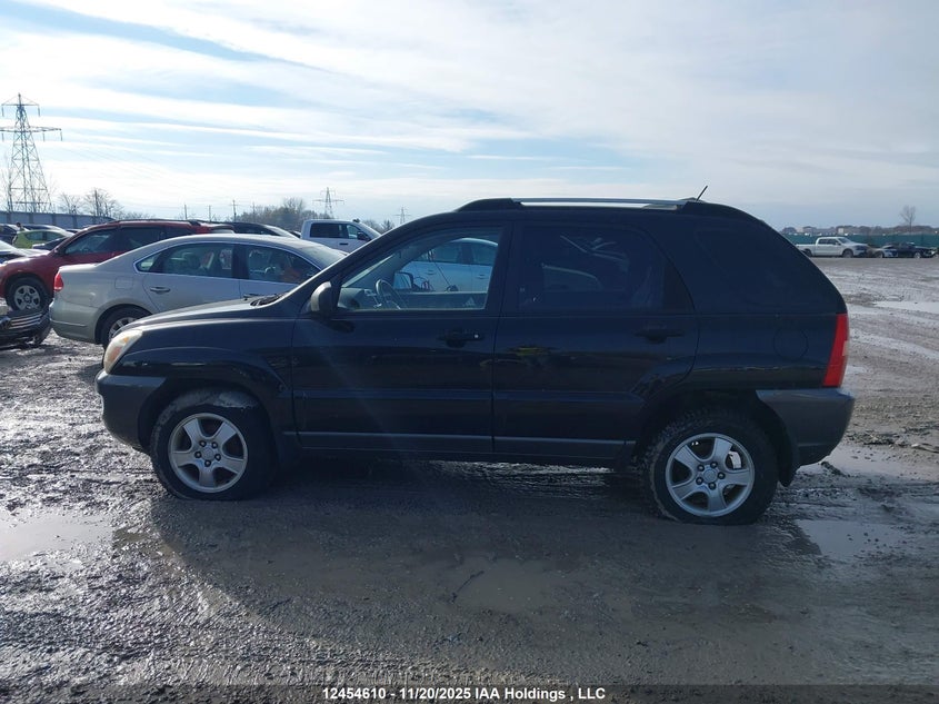 2008 Kia Sportage Ex/Lx VIN: KNDJE723487495750 Lot: 12454610