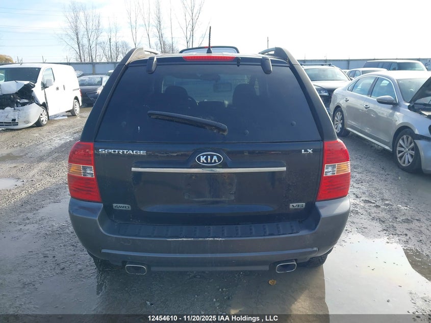 2008 Kia Sportage Ex/Lx VIN: KNDJE723487495750 Lot: 12454610