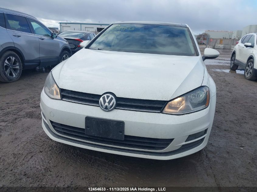2015 Volkswagen Golf VIN: 3VW217AU0FM093721 Lot: 12454633