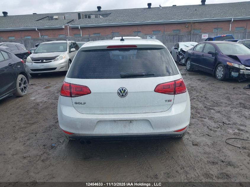 2015 Volkswagen Golf VIN: 3VW217AU0FM093721 Lot: 12454633