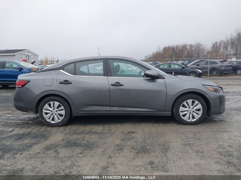 2025 Nissan Sentra S/S Plus VIN: 3N1AB8BV9SY338918 Lot: 12454653