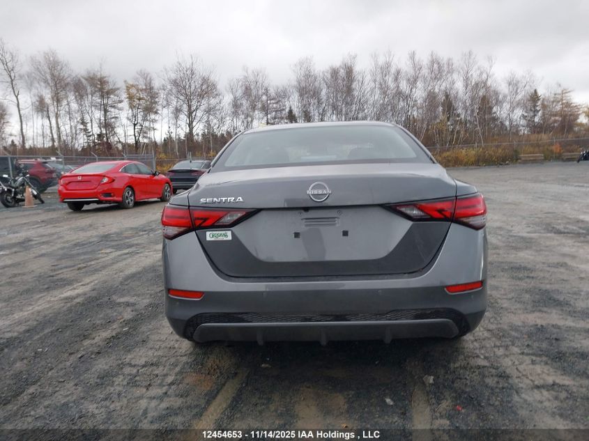 2025 Nissan Sentra S/S Plus VIN: 3N1AB8BV9SY338918 Lot: 12454653