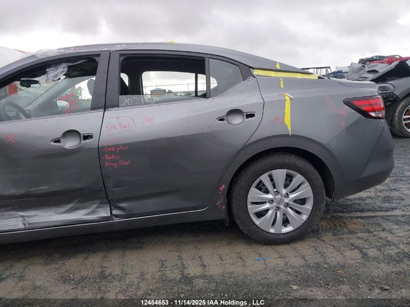 2025 Nissan Sentra S/S Plus VIN: 3N1AB8BV9SY338918 Lot: 12454653