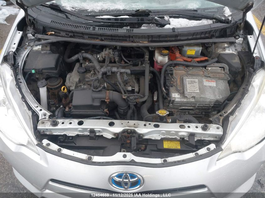 2012 Toyota Prius C Technology VIN: JTDKDTB34C1512199 Lot: 12454659