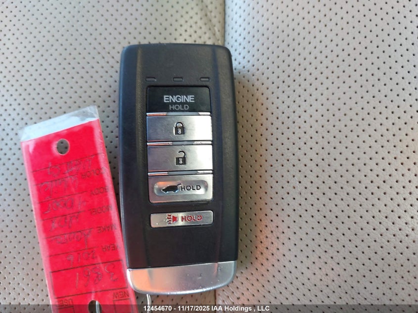 2016 Acura Mdx Elite Package VIN: 5FRYD4H84GB505901 Lot: 12454670