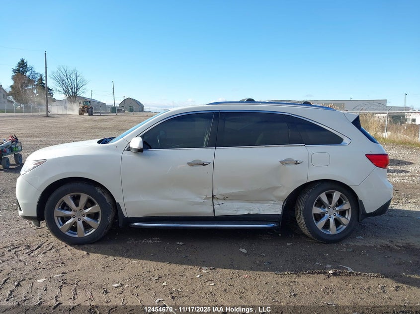 2016 Acura Mdx Elite Package VIN: 5FRYD4H84GB505901 Lot: 12454670