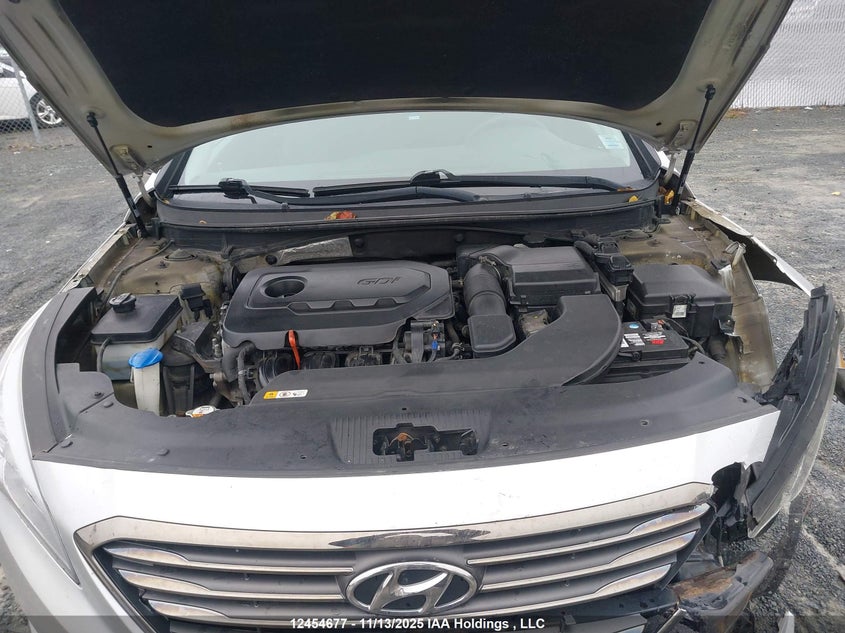 2017 Hyundai Sonata Gl VIN: 5NPE24AF2HH485492 Lot: 12454677