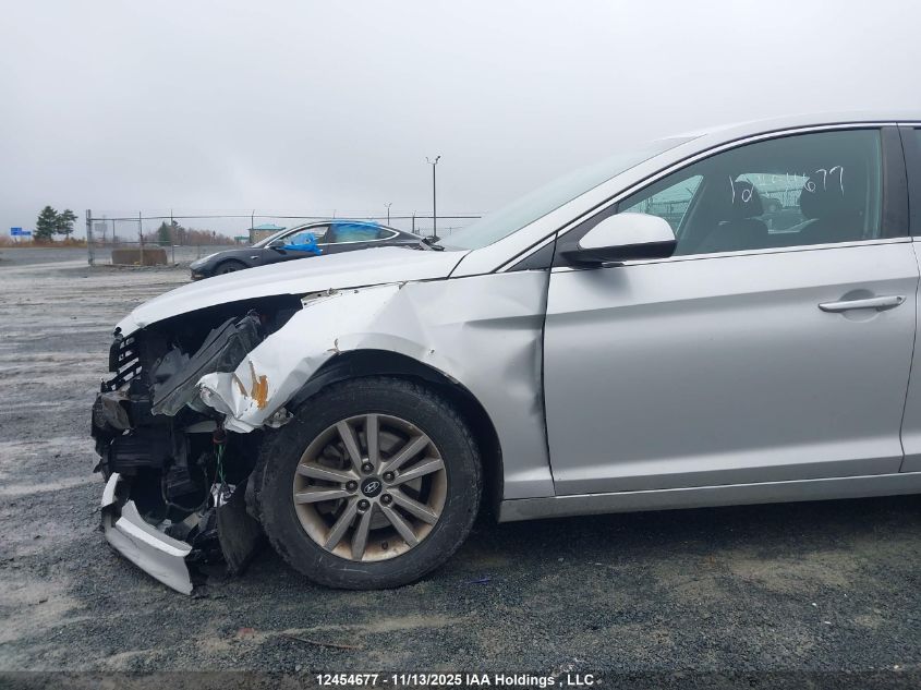 2017 Hyundai Sonata Gl VIN: 5NPE24AF2HH485492 Lot: 12454677