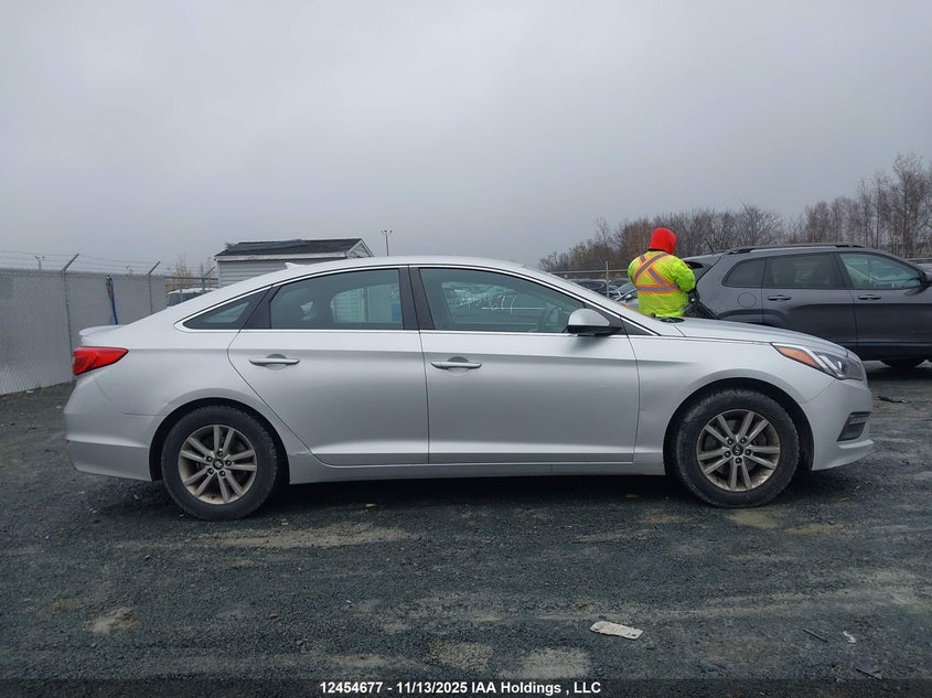 2017 Hyundai Sonata Gl VIN: 5NPE24AF2HH485492 Lot: 12454677