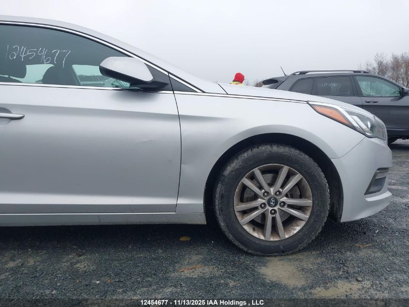 2017 Hyundai Sonata Gl VIN: 5NPE24AF2HH485492 Lot: 12454677