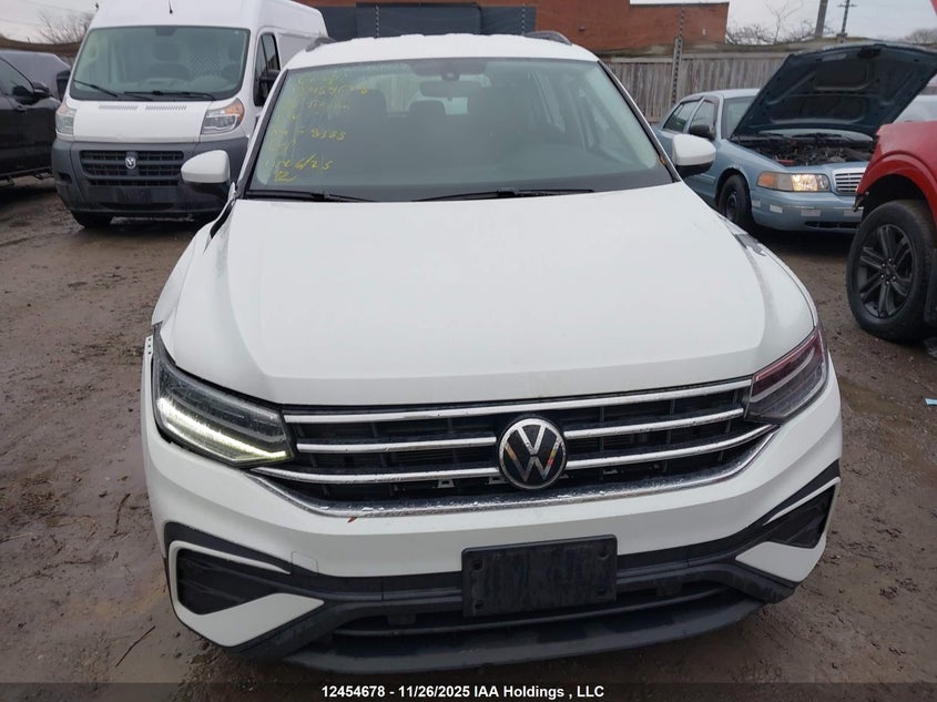 2023 Volkswagen Tiguan S VIN: 3VVFB7AX9PM086703 Lot: 12454678
