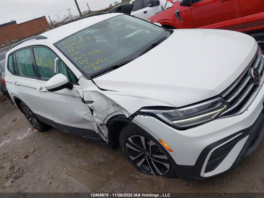 2023 Volkswagen Tiguan S VIN: 3VVFB7AX9PM086703 Lot: 12454678