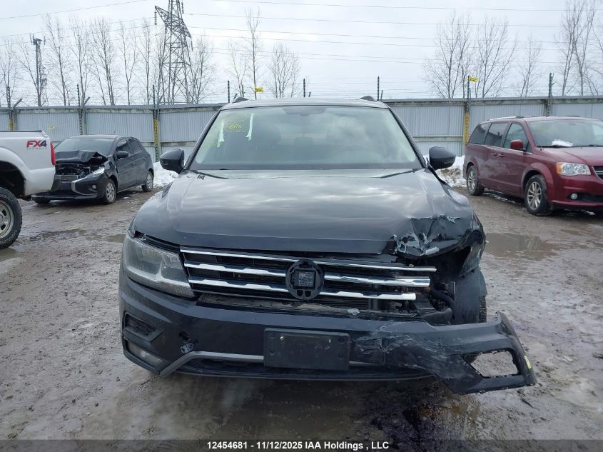 2018 Volkswagen Tiguan Comfortline VIN: 3VV2B7AX2JM013985 Lot: 12454681
