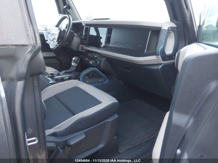 2023 Ford Bronco Big Bend/Black Diamond/Outer Banks/Badlands/Wildtrak/Everglades VIN: 1FMEE5DP0PLB08683 Lot: 12454684