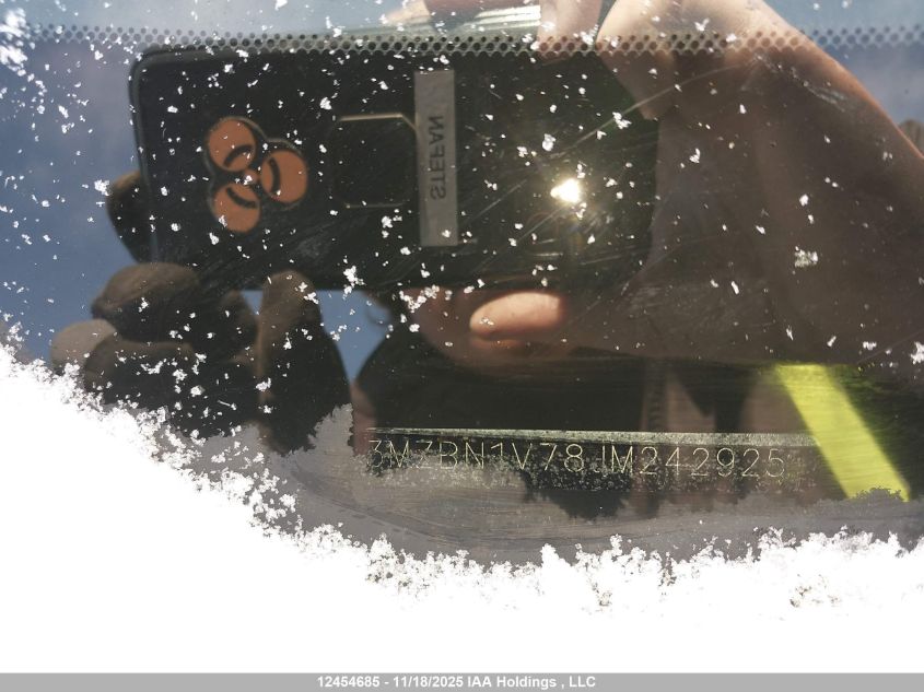 2018 Mazda Mazda3 50Th Anniversary Edition/Gs/Se VIN: 3MZBN1V78JM242925 Lot: 12454685