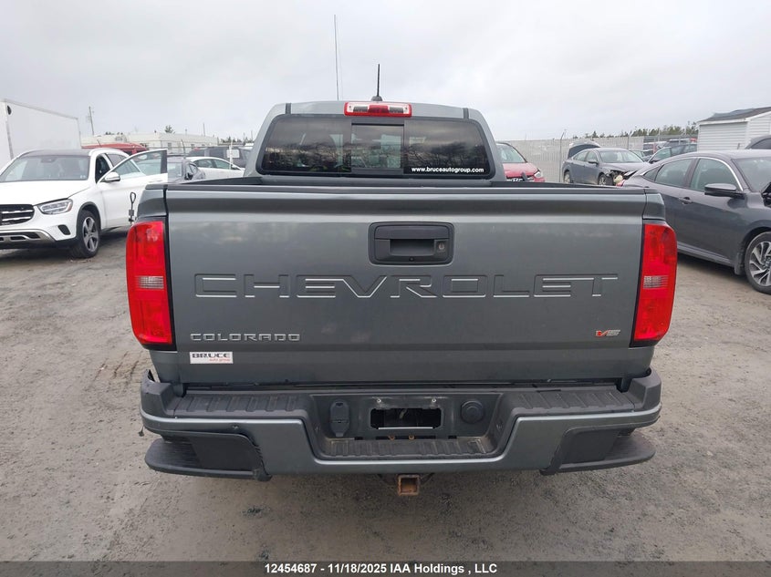 2021 Chevrolet Colorado Lt VIN: 1GCGSCEN1M1112837 Lot: 12454687