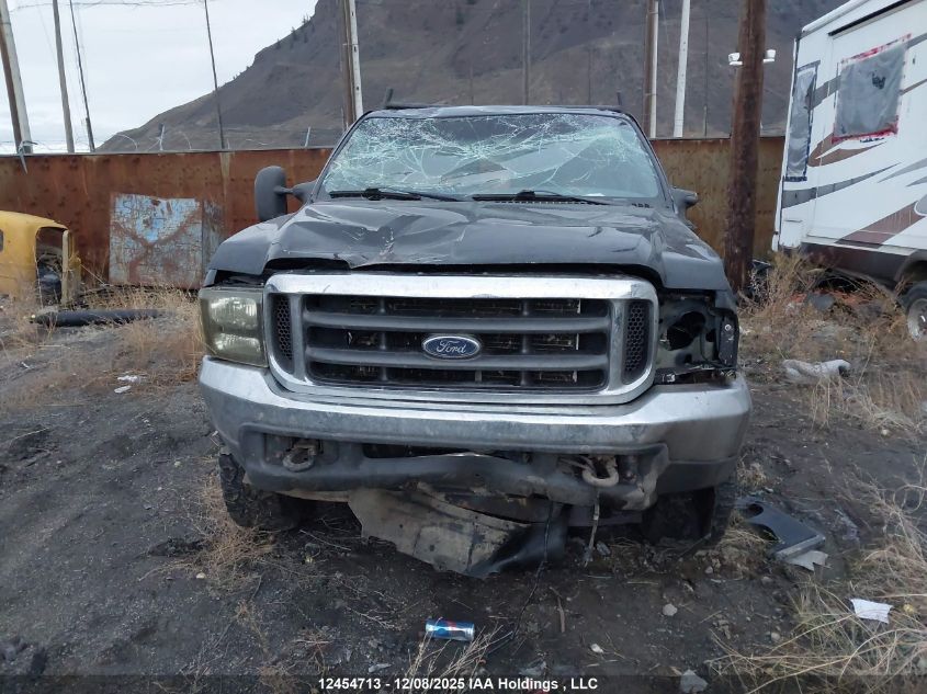 2001 Ford F350 Srw Super Duty VIN: 1FTSX31F61ED64209 Lot: 12454713