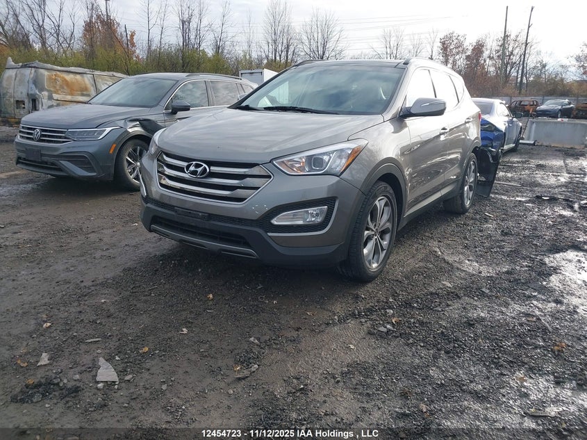 5XYZUDLA2GG328483 2016 HYUNDAI SANTA FE photo no. 2