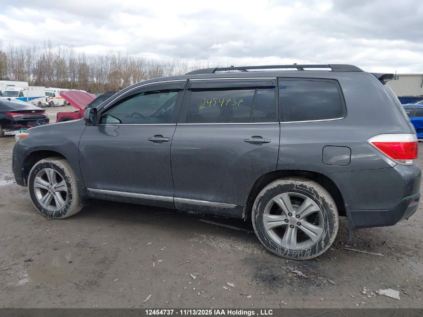 2013 Toyota Highlander Plus/Se VIN: 5TDBK3EH9DS270690 Lot: 12454737