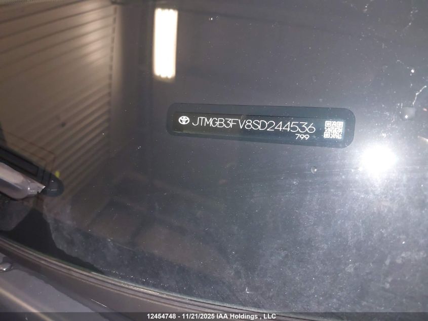 2025 Toyota Rav4 Plug-In Hybrid Xse VIN: JTMGB3FV8SD244536 Lot: 12454748