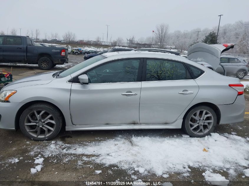 2013 Nissan Sentra 1.8 S/1.8 Sv VIN: 3N1AB7AP3DL698425 Lot: 12454751