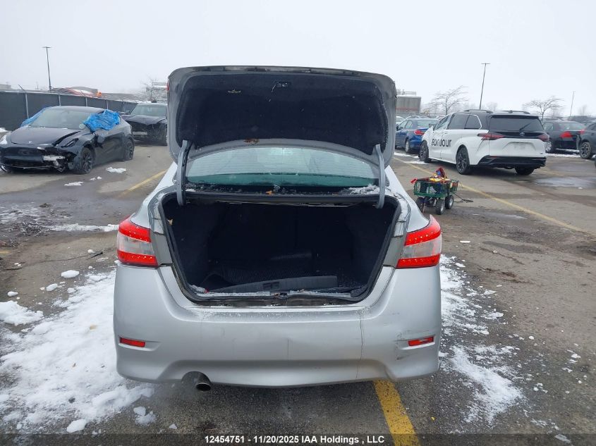 2013 Nissan Sentra 1.8 S/1.8 Sv VIN: 3N1AB7AP3DL698425 Lot: 12454751