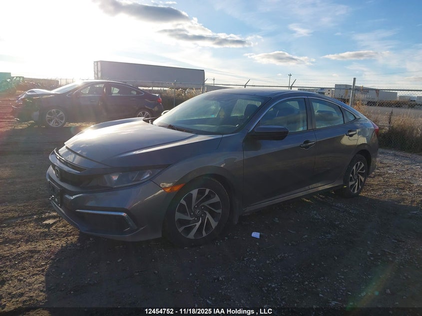 2HGFC2F77KH039833 2019 HONDA CIVIC photo no. 2